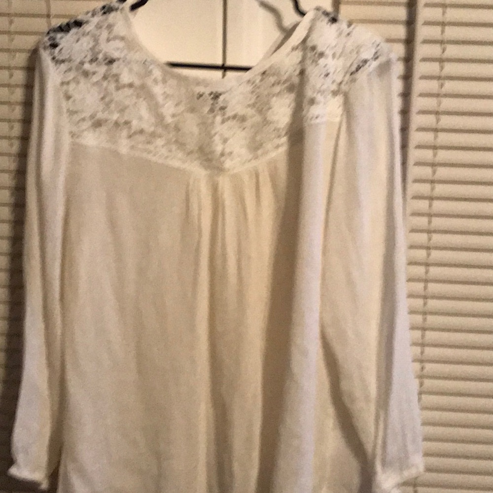 White cotton shirt